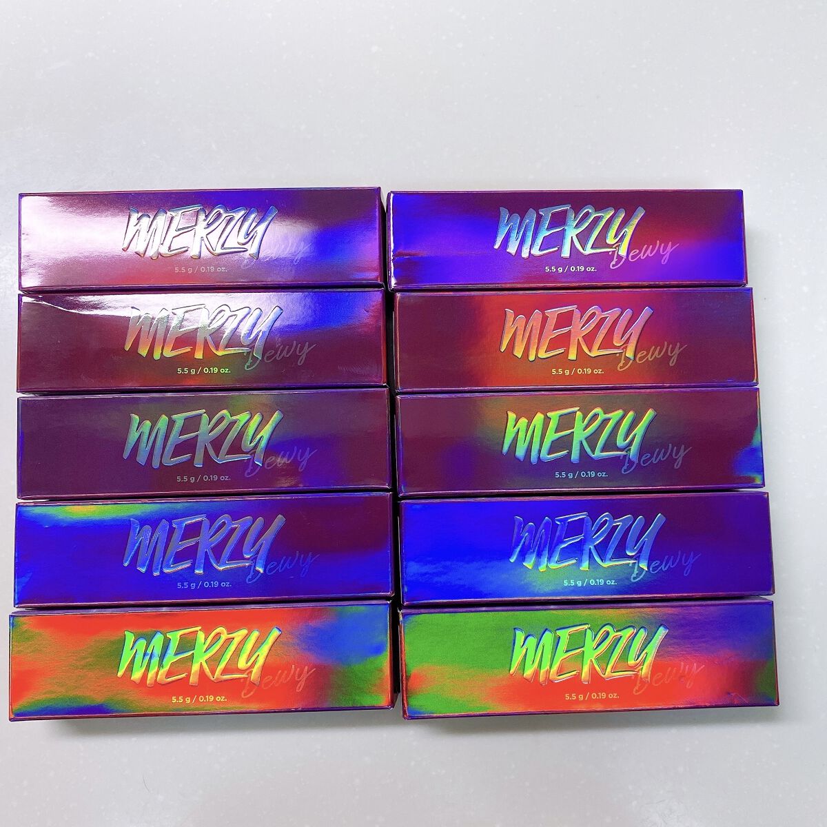 オーロラ デュイ ティント/MERZY/リップティントを使ったクチコミ（1枚目）