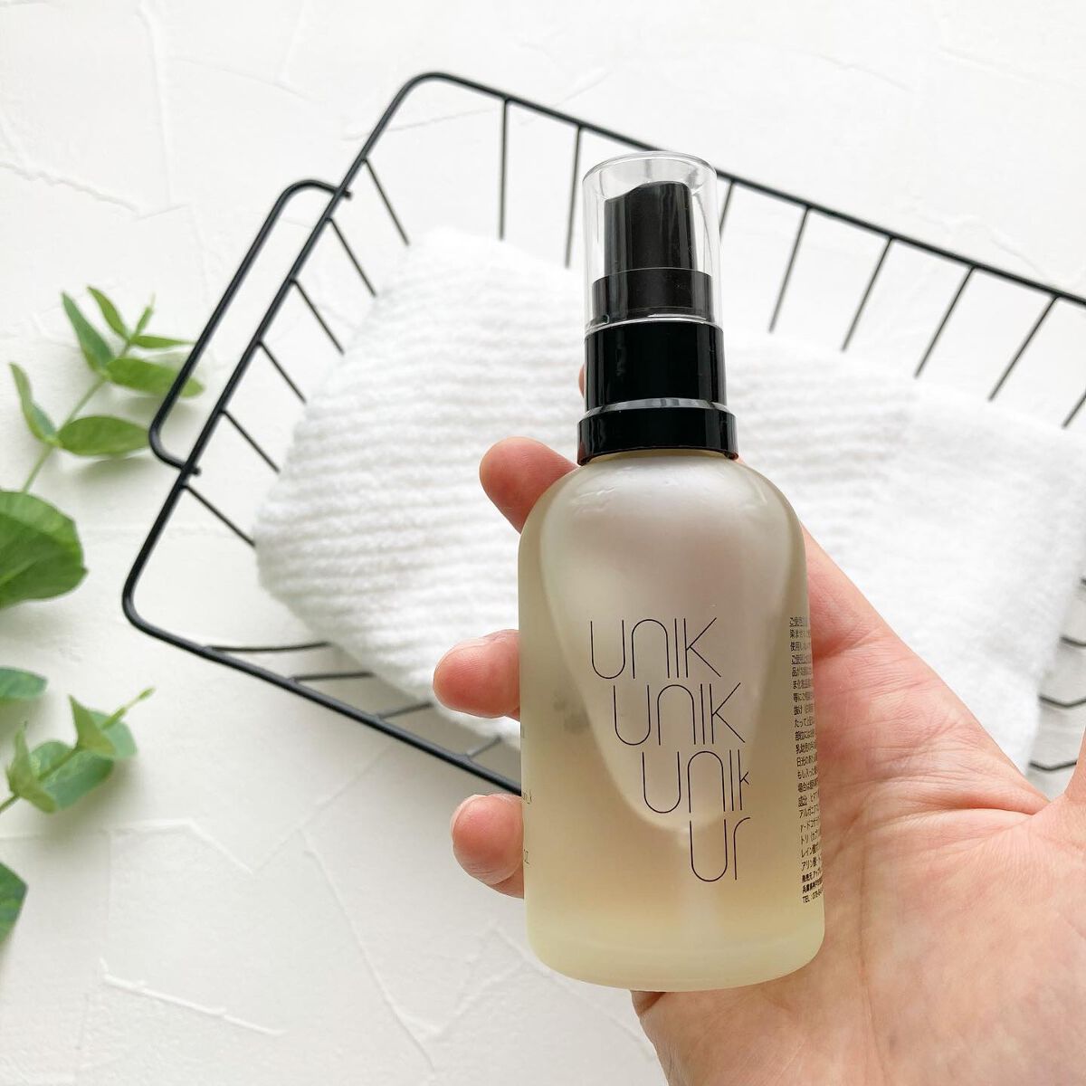 スタイリングナノシルクヘアオイル/UNIK/その他スタイリングを使ったクチコミ(4枚目)