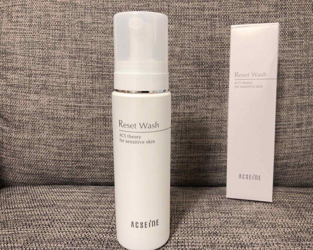 リセット ウォッシュ/ACSEINE/泡洗顔を使ったクチコミ（1枚目）
