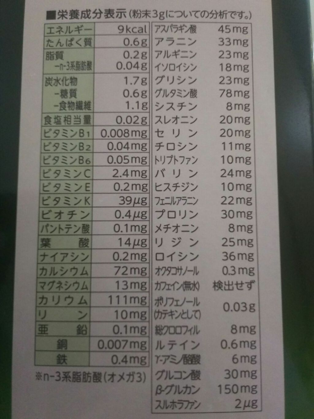 ケール粉末 100% 青汁/山本漢方製薬/青汁を使ったクチコミ（2枚目）