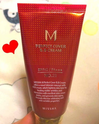 BBクリーム UV SPF40 PA+++/MISSHA/BBクリームを使ったクチコミ（1枚目）