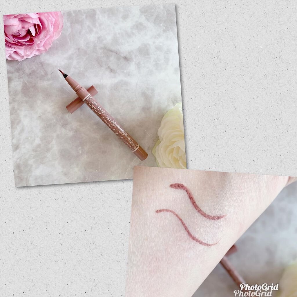 ラスティングリキッドライナー/キャンメイク/リキッドアイライナーを使ったクチコミ(2枚目)