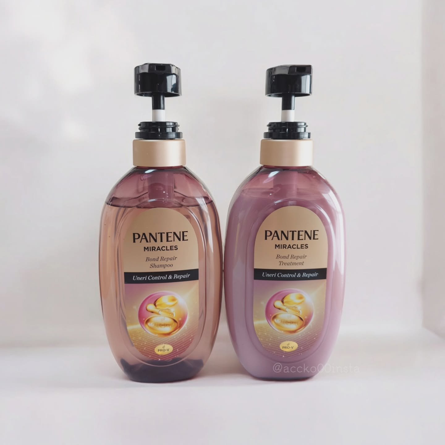 ミラクルズ うねりコントロール&リペア ボンドリペア シャンプー/トリートメント/パンテーン/市販シャンプーを使ったクチコミ（1枚目）