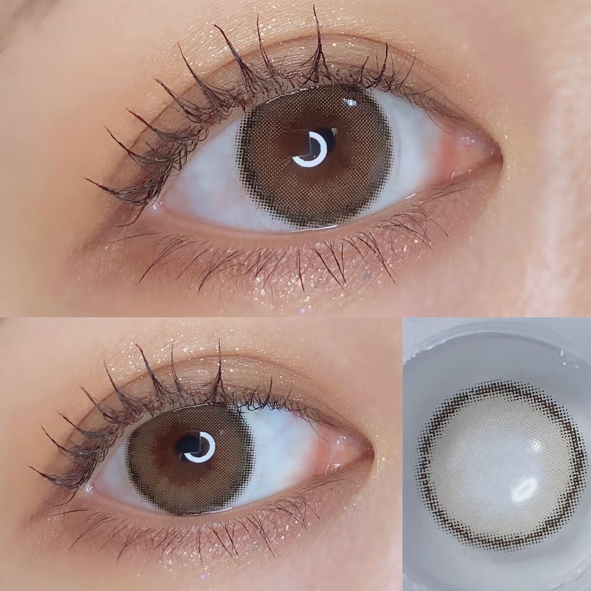 ROSHA/蜜のレンズ/カラーコンタクトレンズを使ったクチコミ(3枚目)