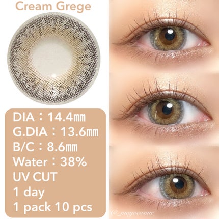 LIL MOON 1day/LILMOON/ワンデー(1DAY)カラコンを使ったクチコミ(3枚目)