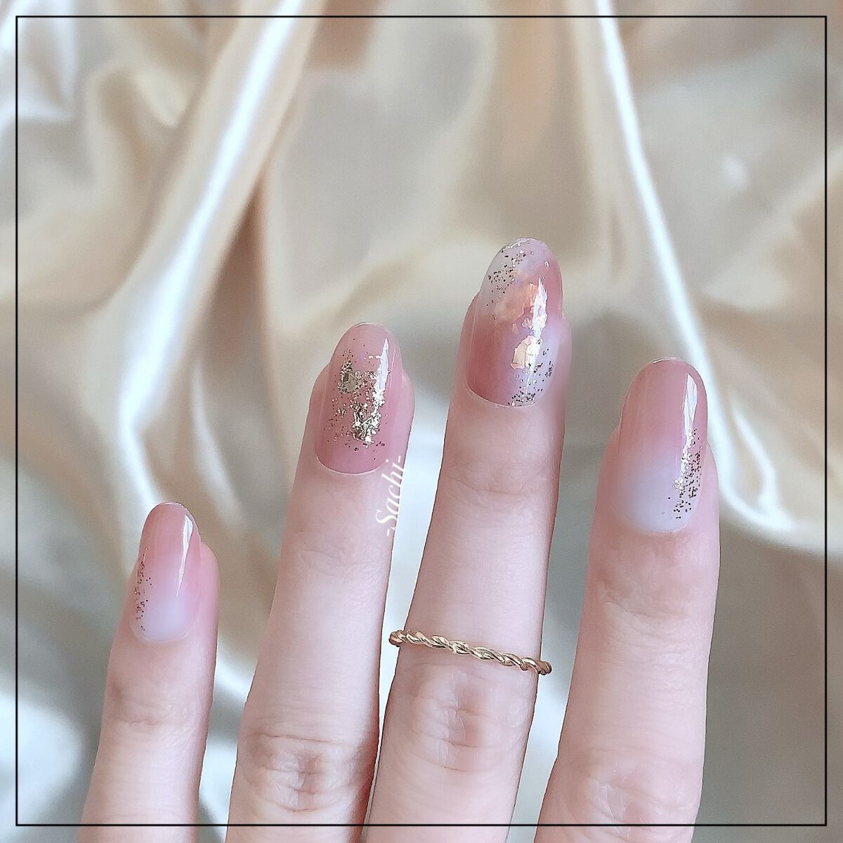 フレンドネイル(リニューアル品)	 1-3(33119)シアーモーヴ/DAISO/マニキュアを使ったクチコミ（3枚目）