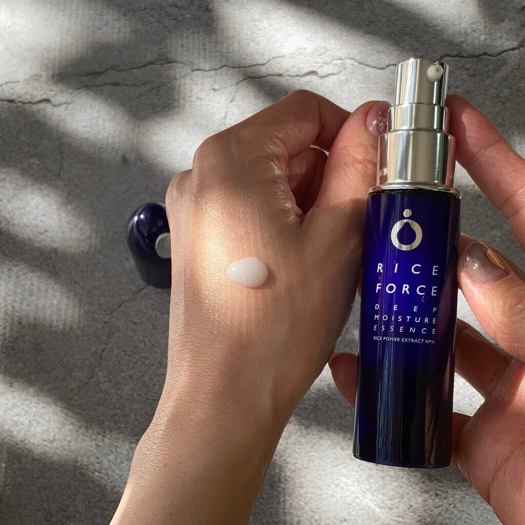 ディープモイスチュアエッセンス/ライスフォース/美容液を使ったクチコミ(7枚目)