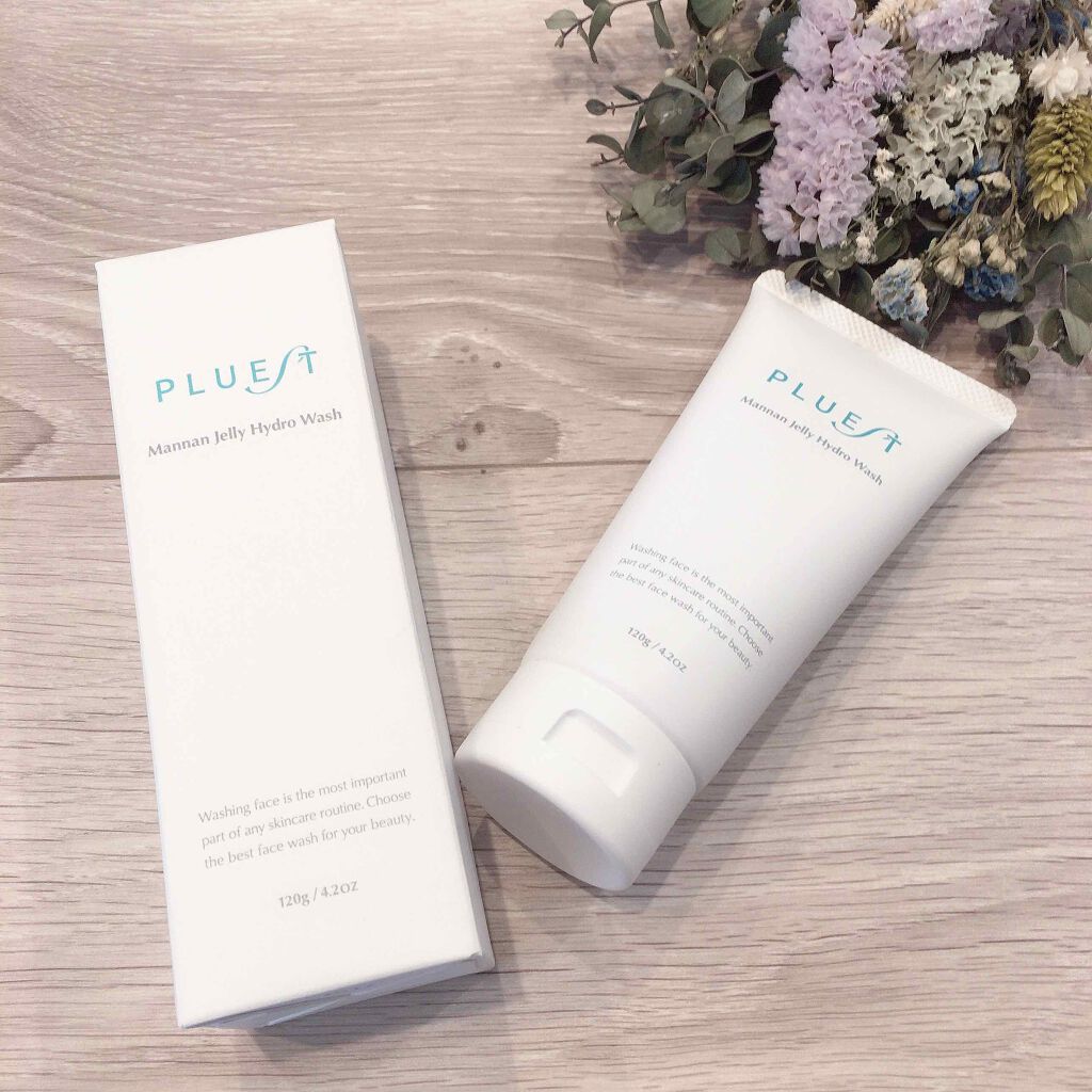 マンナンジェリーハイドロウォッシュ/PLUEST/洗顔料を使ったクチコミ（1枚目）