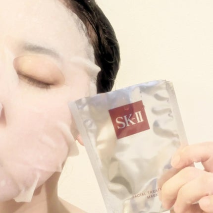 フェイシャル トリートメント マスク/SK-II/シートマスク・パックを使ったクチコミ(5枚目)
