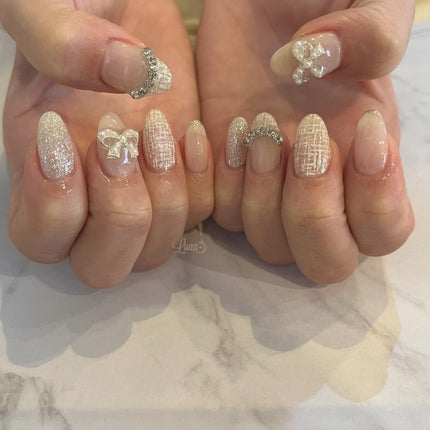 Iuna. Mizuki on LIPS 「.スペシャルプラン🤍#nail#nailstagram#gel..」(1枚目)