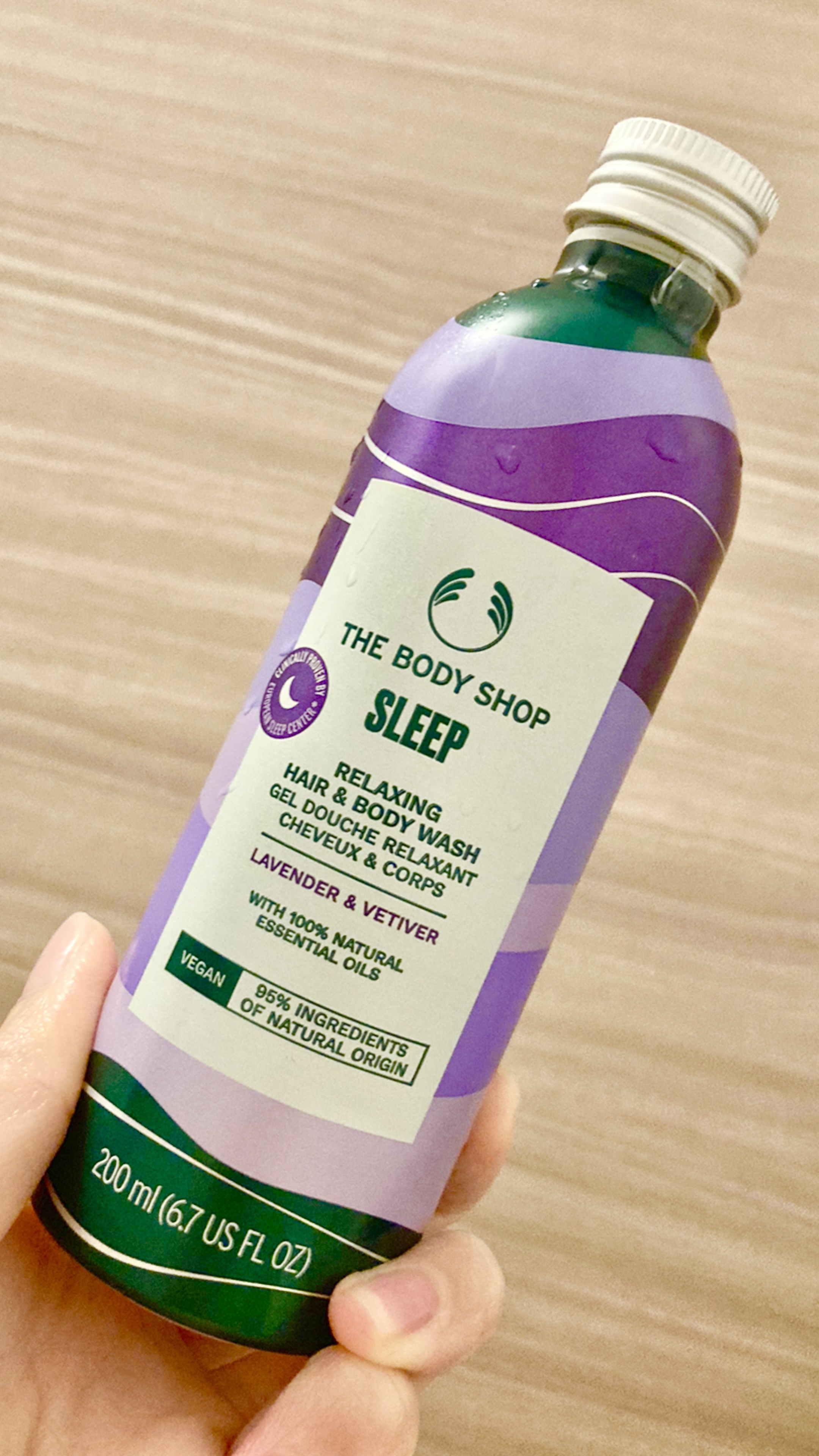 ウェルネス ヘア＆ボディウォッシュ ラベンダー＆ベチバー THE BODY