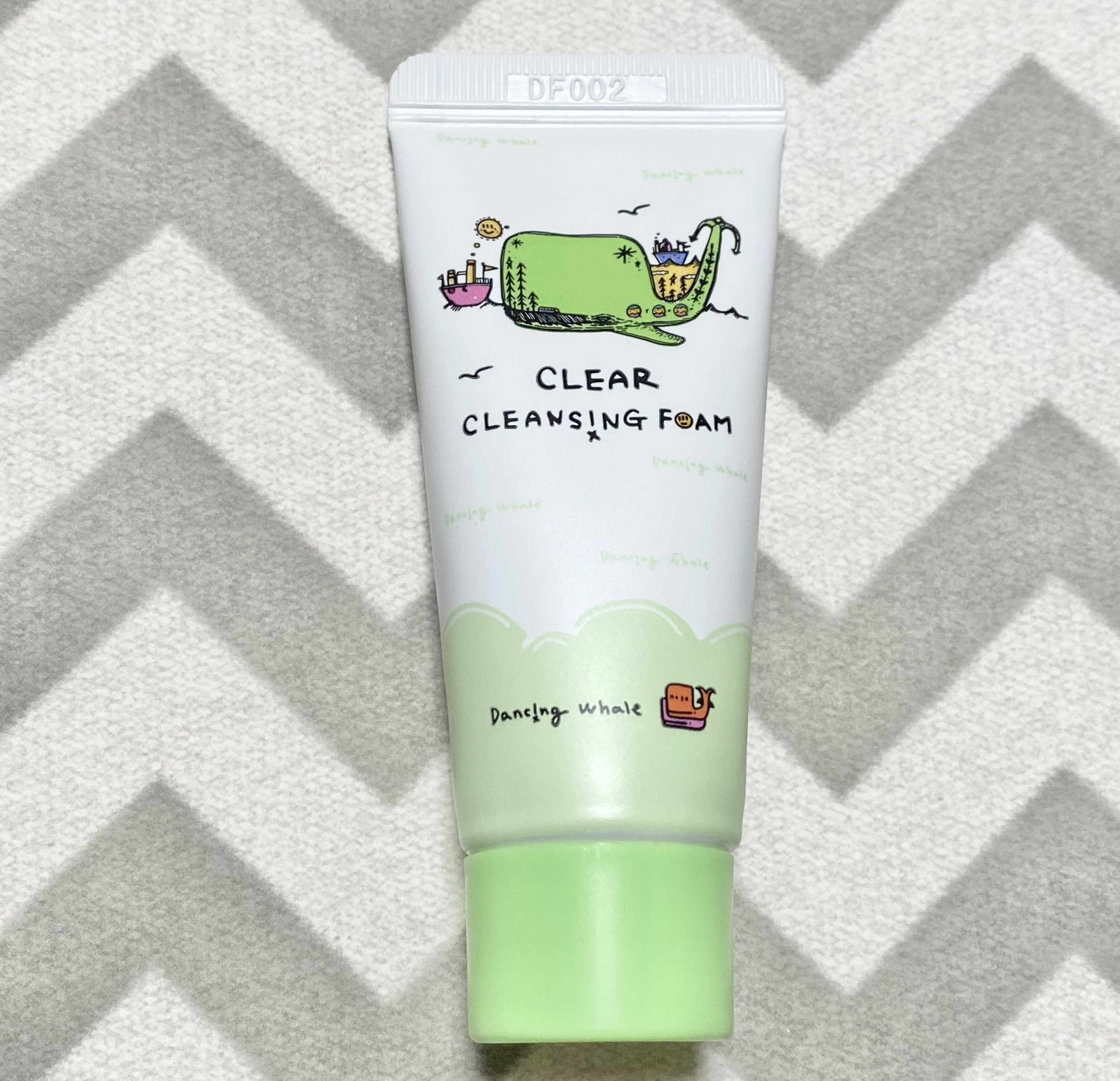 クリアクレンジングフォーム/DANCING WHALE/洗顔フォームを使ったクチコミ（1枚目）