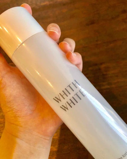 美白 化粧水/WHITH WHITE/化粧水を使ったクチコミ(1枚目)