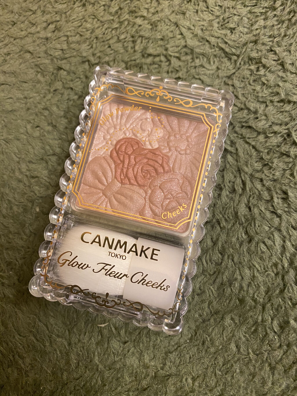グロウフルールチークス/キャンメイク/パウダーチークを使ったクチコミ（1枚目）