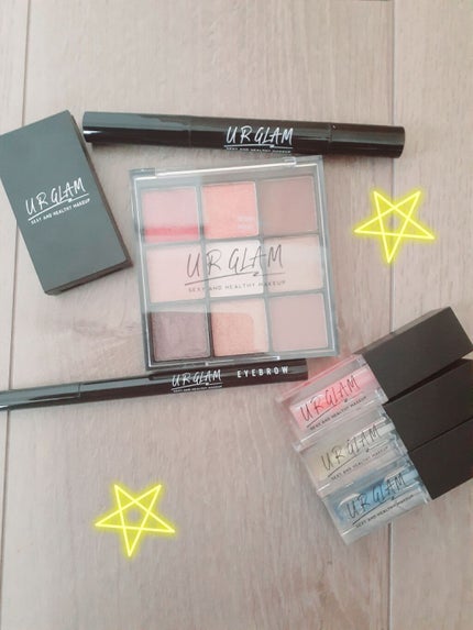 UR GLAM BLOOMING EYE COLOR PALETTE/U R GLAM/アイシャドウパレットを使ったクチコミ(1枚目)