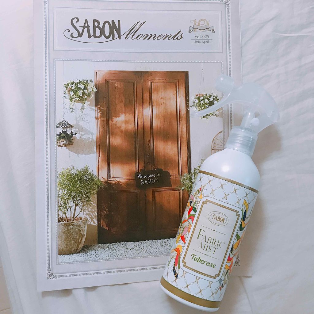 ファブリックミスト チュベローズ/SABON/ファブリックミストを使ったクチコミ(1枚目)