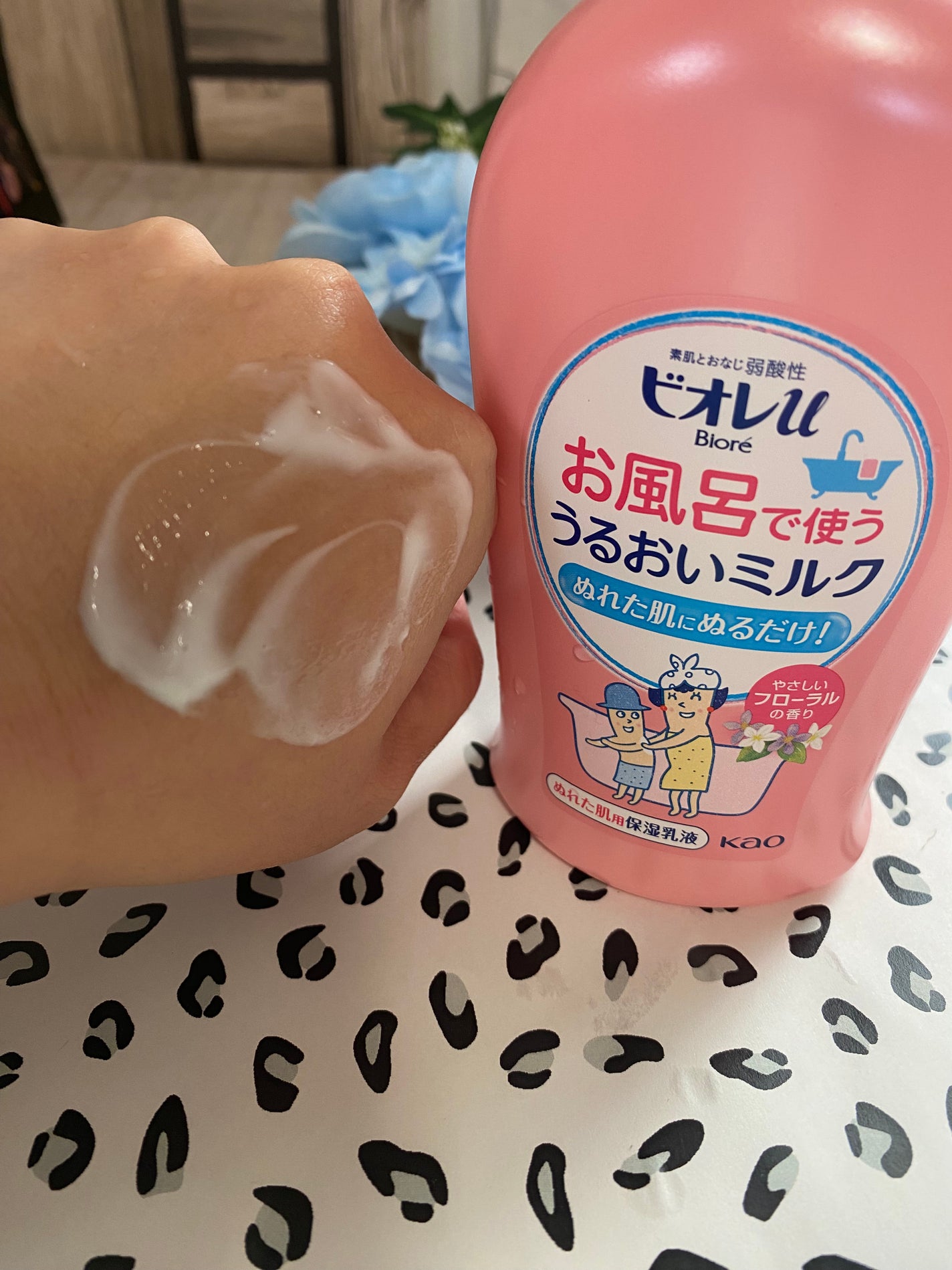 お風呂で使う うるおいミルク やさしいフローラルの香り/ビオレu/ボディミルクを使ったクチコミ(2枚目)