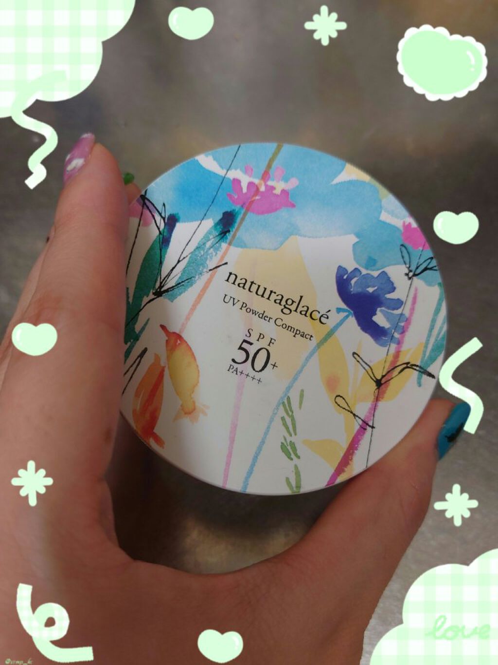 ＵＶパウダー コンパクト/ナチュラグラッセ/日焼け止めパウダーを使ったクチコミ（1枚目）