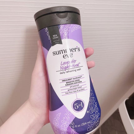 ラベンダーナイトタイムウォッシュ/Summer's Eve(サマーズイブ)/デリケートゾーンケアを使ったクチコミ(4枚目)