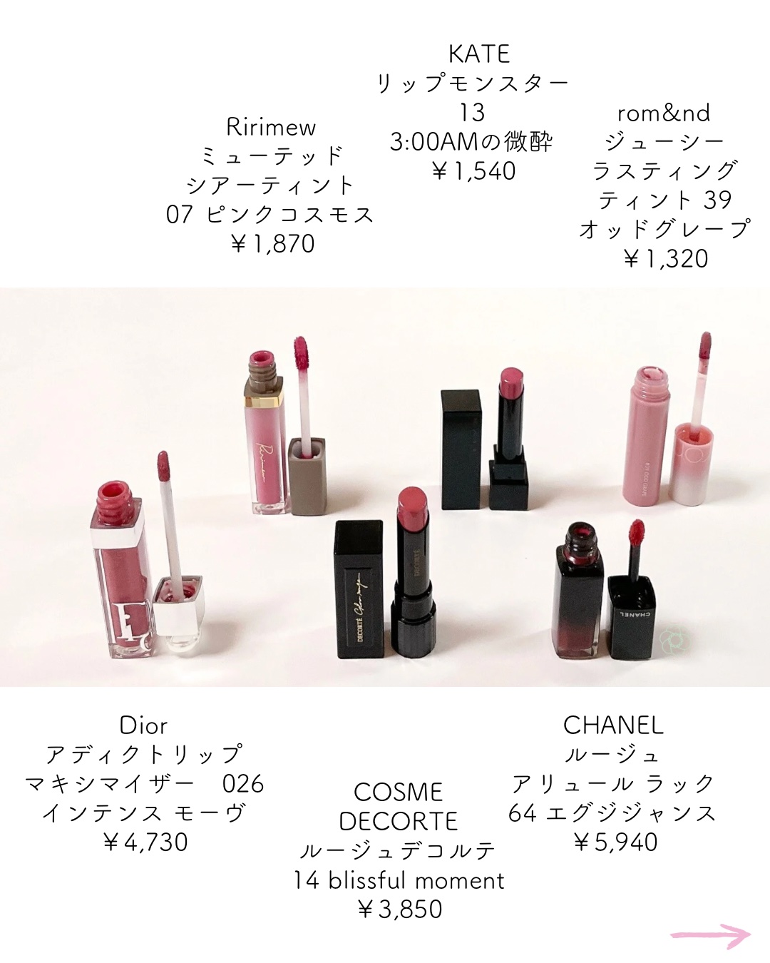 ジューシーラスティングティント/rom&nd/リップティントを使ったクチコミ（2枚目）