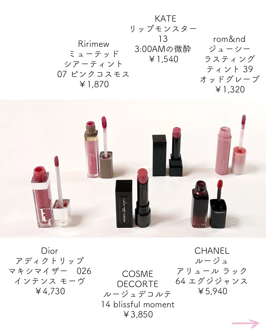 ジューシーラスティングティント/rom&nd/リップティントを使ったクチコミ(2枚目)