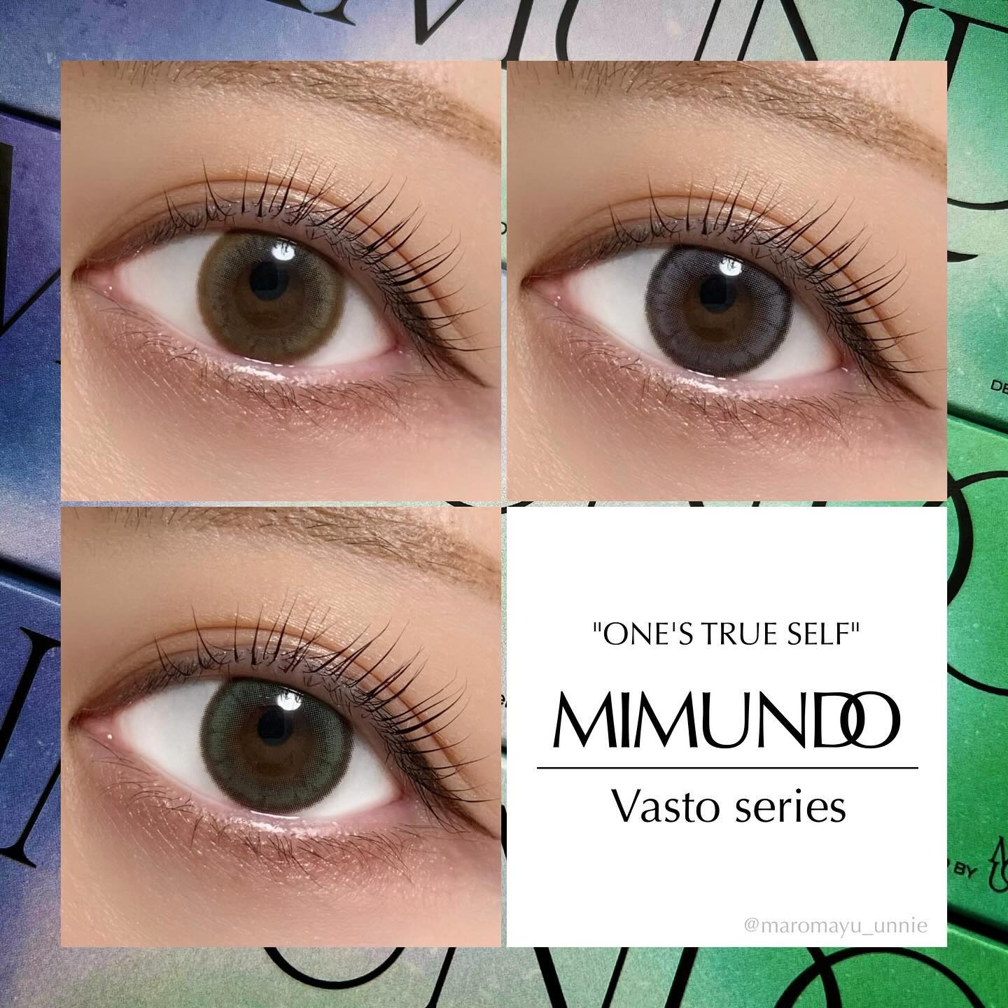 Vasto/mimundo/ワンデー（１DAY）カラコンを使ったクチコミ（1枚目）