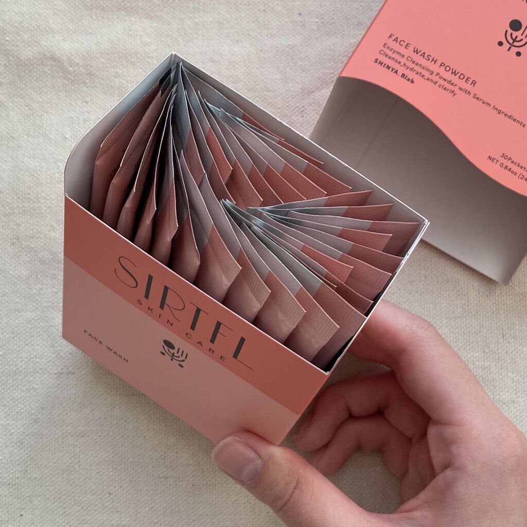 ブライト酵素洗顔パウダー/SIRTFL/洗顔パウダーを使ったクチコミ（2枚目）