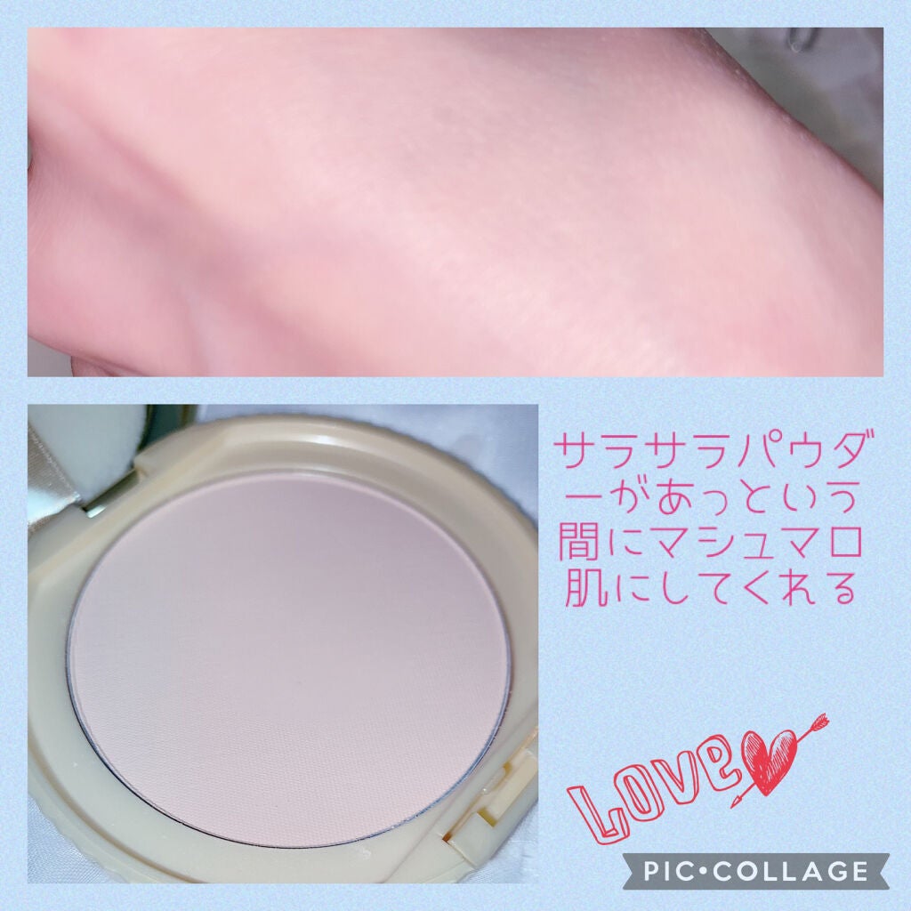 【旧品】マシュマロフィニッシュパウダー/キャンメイク/プレストパウダーを使ったクチコミ(2枚目)