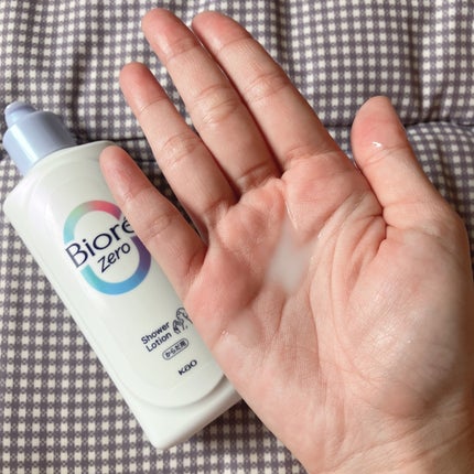 ビオレZero お風呂で使う汗ケアローション 無香性/ビオレ/ボディローションを使ったクチコミ(2枚目)