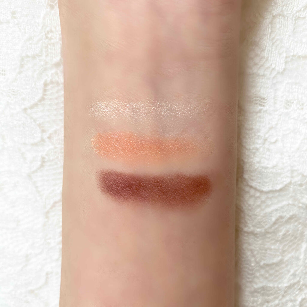 トーンアップアイシャドウ/CEZANNE/アイシャドウパレットを使ったクチコミ（2枚目）