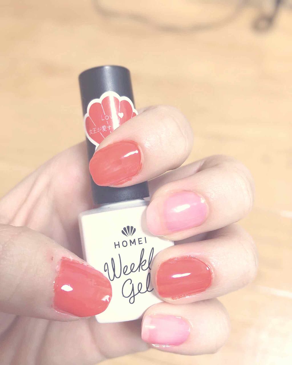 ウィークリージェル/HOMEI/ジェルネイルを使ったクチコミ（2枚目）