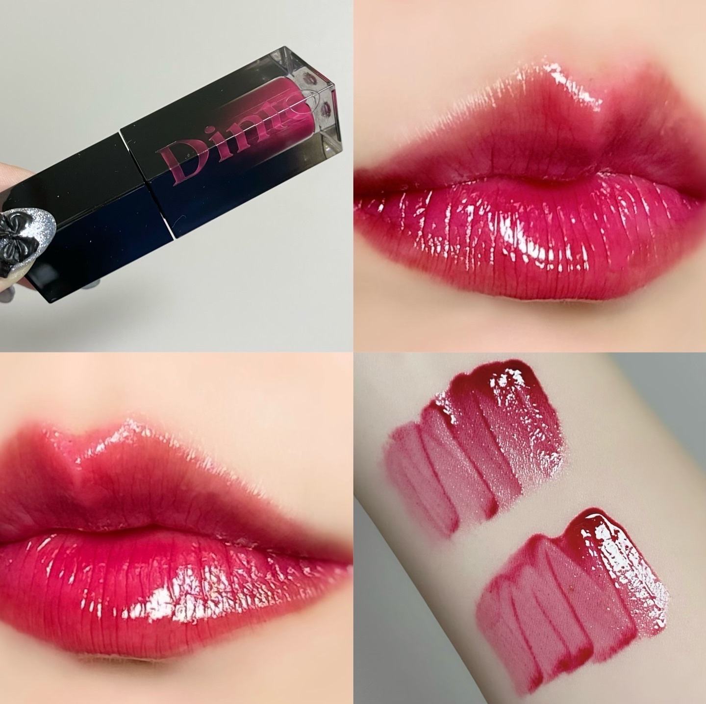 ブラーグロイリップティント/Dinto/リップティントを使ったクチコミ（1枚目）