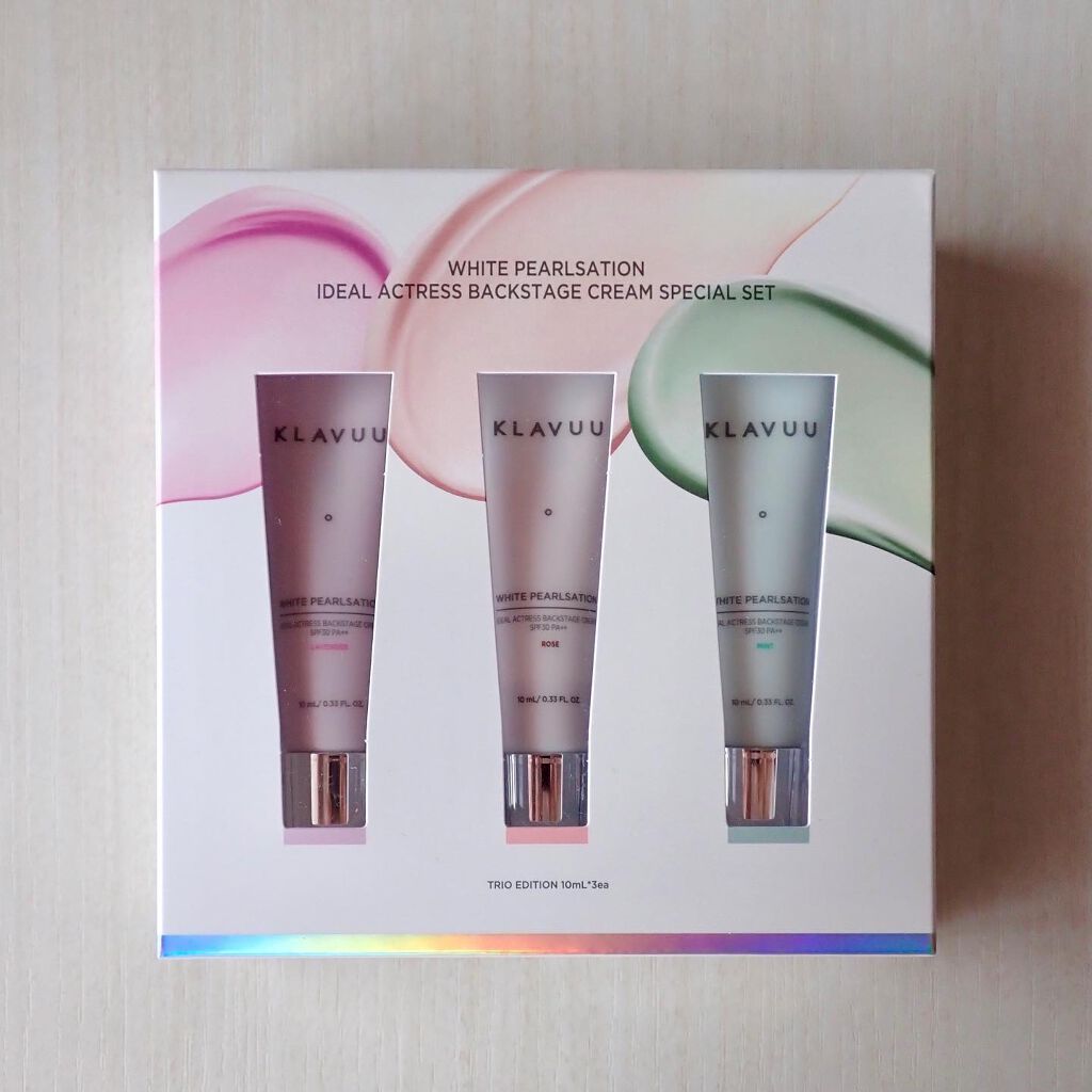 アイデアルアクトレスバックステージクリームスペシャルセット10ml ×3本/KLAVUU/その他キットセットを使ったクチコミ（2枚目）