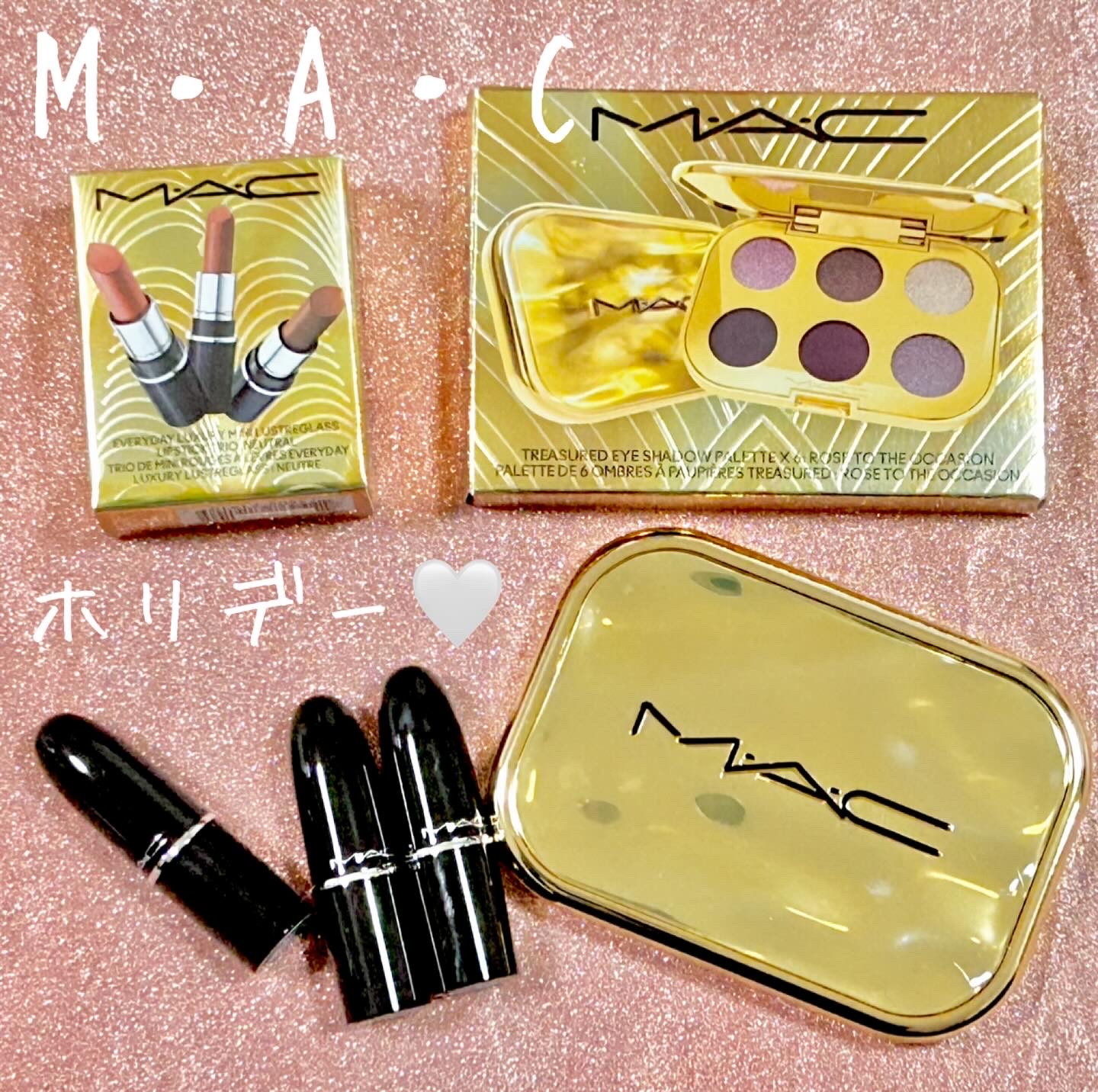 トレジャー アイシャドウ パレット ×6/M・A・C/アイシャドウパレットを使ったクチコミ（1枚目）