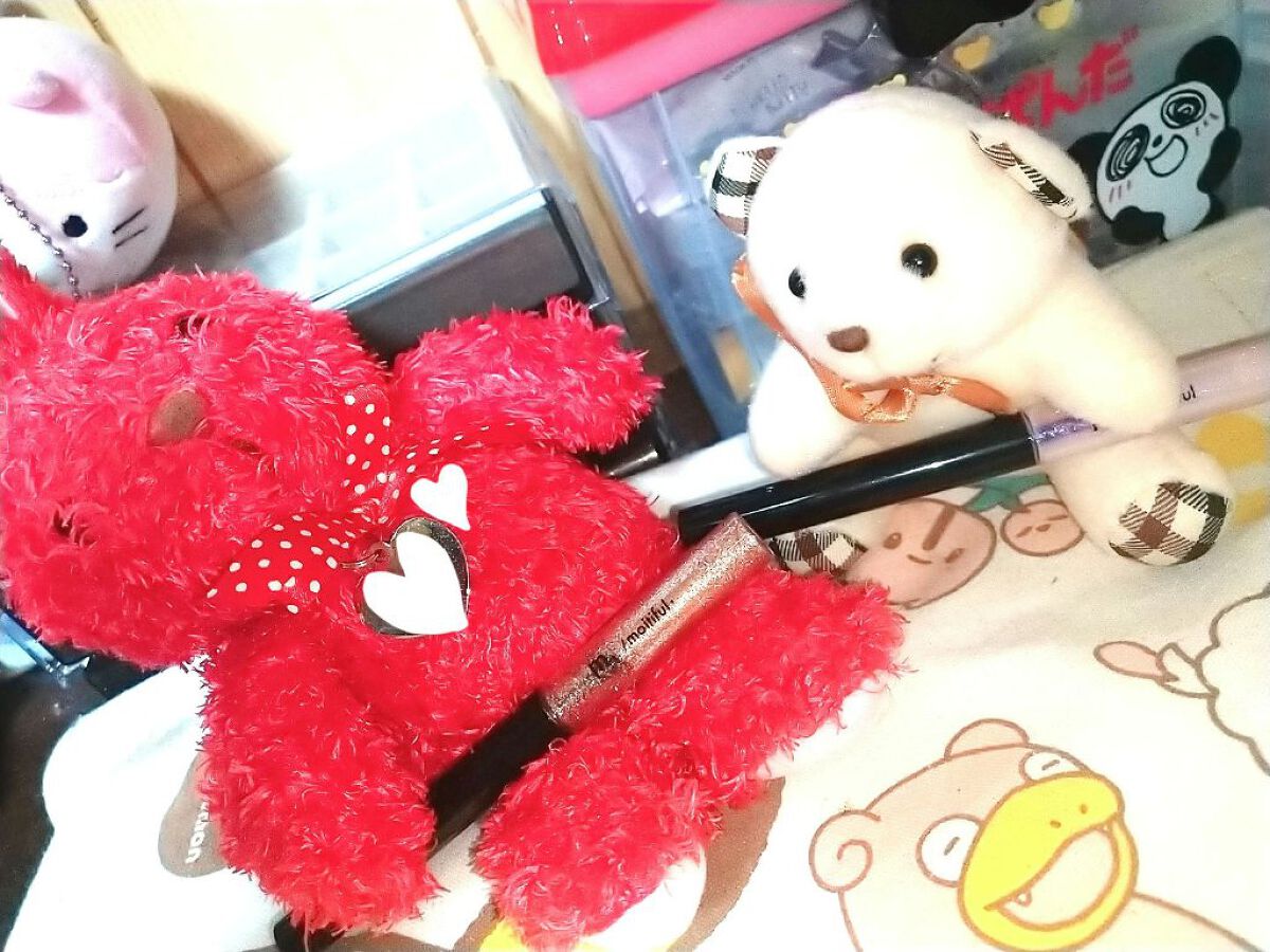 グリッターライナー(MFL リキッドアイシャドウ) イエローゴールド/moitiful/グリッターを使ったクチコミ（1枚目）