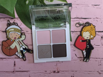 ベターザンアイズ B02 ピオニーインブラック(INAPSQUAREコラボ)/rom&nd/アイシャドウパレットを使ったクチコミ(1枚目)