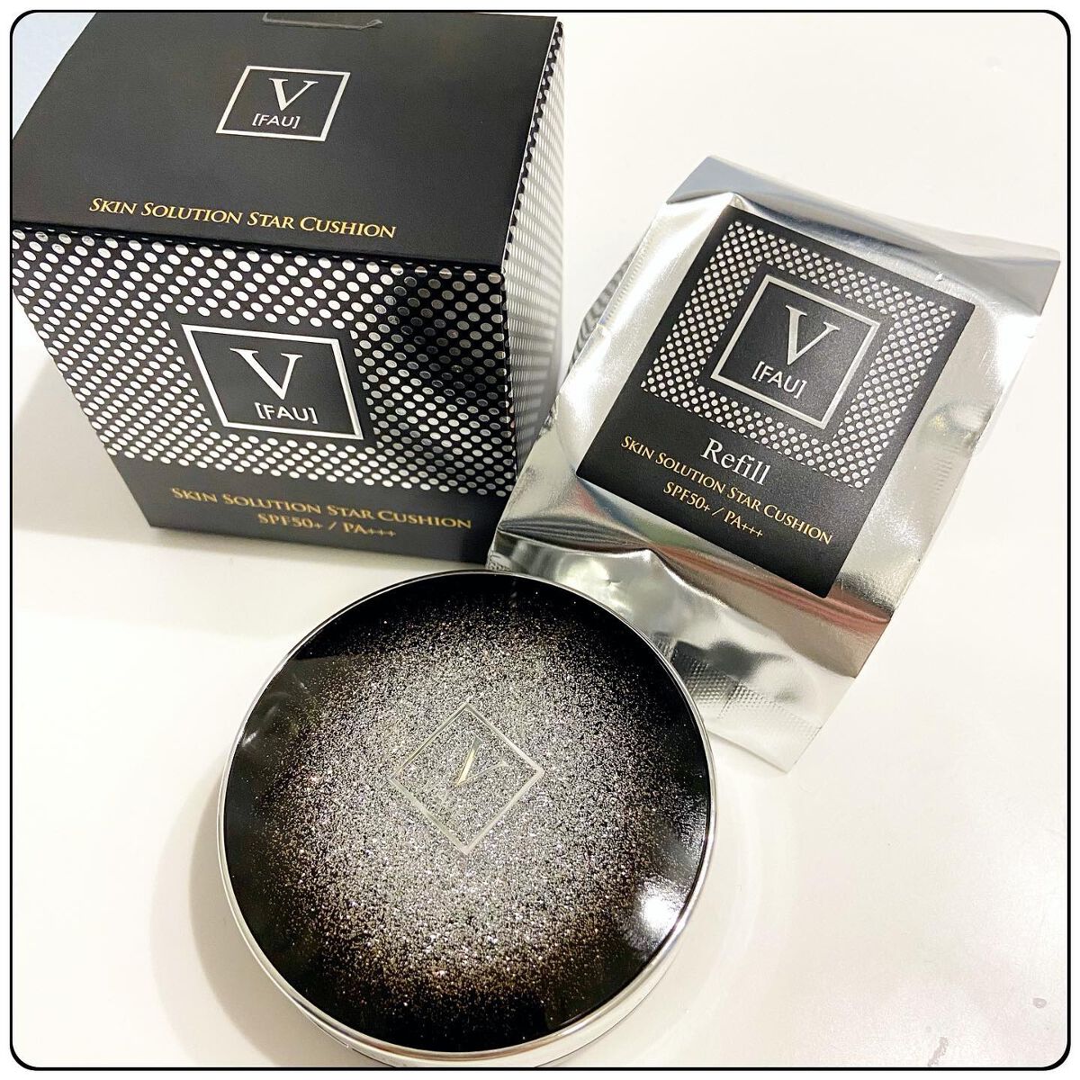 スキンソリューションスタークッション/FAU/クッションファンデーションを使ったクチコミ（2枚目）