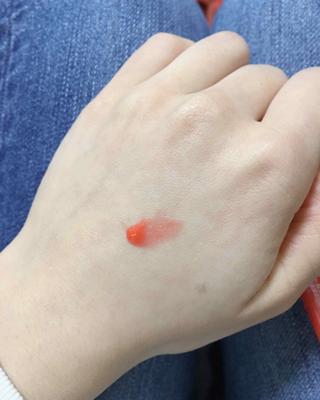 Blooming Kitty リップグロス/DAISO/リップグロスを使ったクチコミ(3枚目)