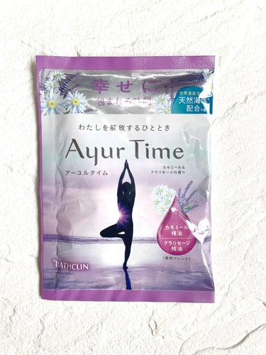 Ayur Time（アーユルタイム） カモミール＆クラリセージの香り 40g/アーユルタイム/入浴剤の画像