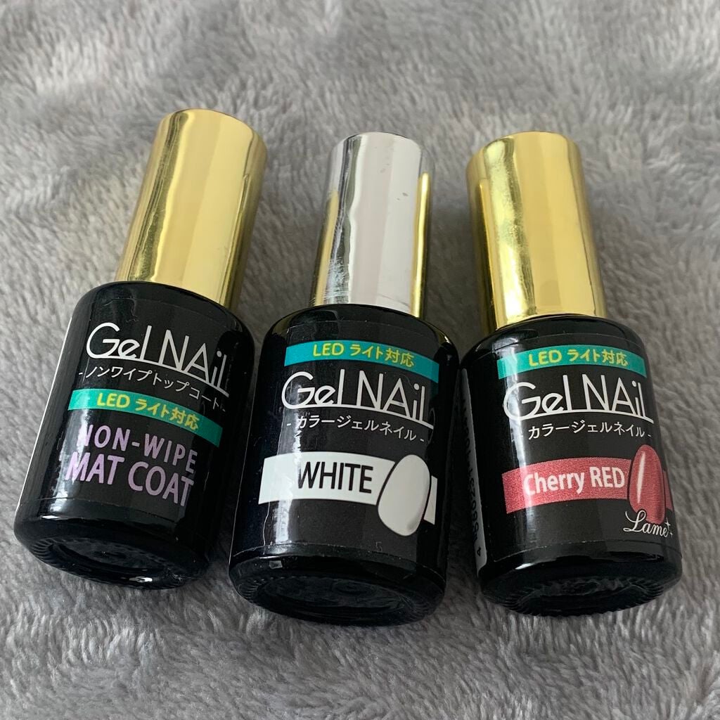 ジェルネイル(ライト対応)/セリア/ジェルネイルを使ったクチコミ(2枚目)