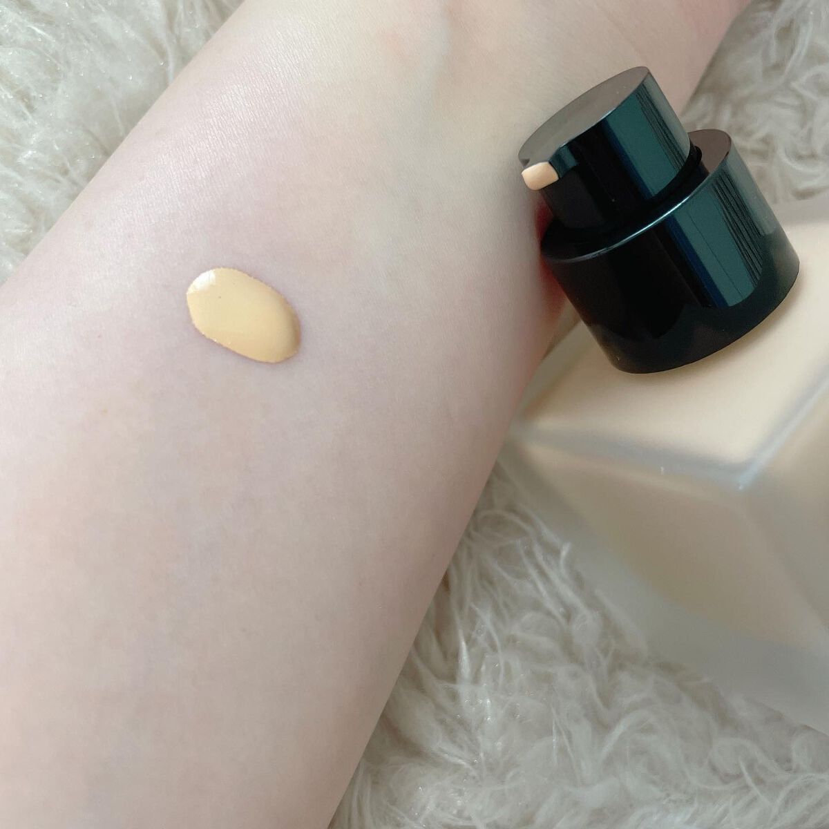 (旧)アンリミテッド ラスティング フルイド/shu uemura/リキッドファンデーションを使ったクチコミ(3枚目)