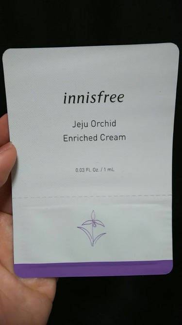 オーキッド エンリッチド クリーム/innisfree/フェイスクリームを使ったクチコミ（1枚目）