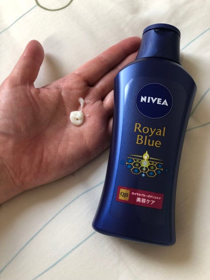 ニベア ロイヤルブルーボディミルク 美容ケア/ニベア/ボディミルクを使ったクチコミ(5枚目)