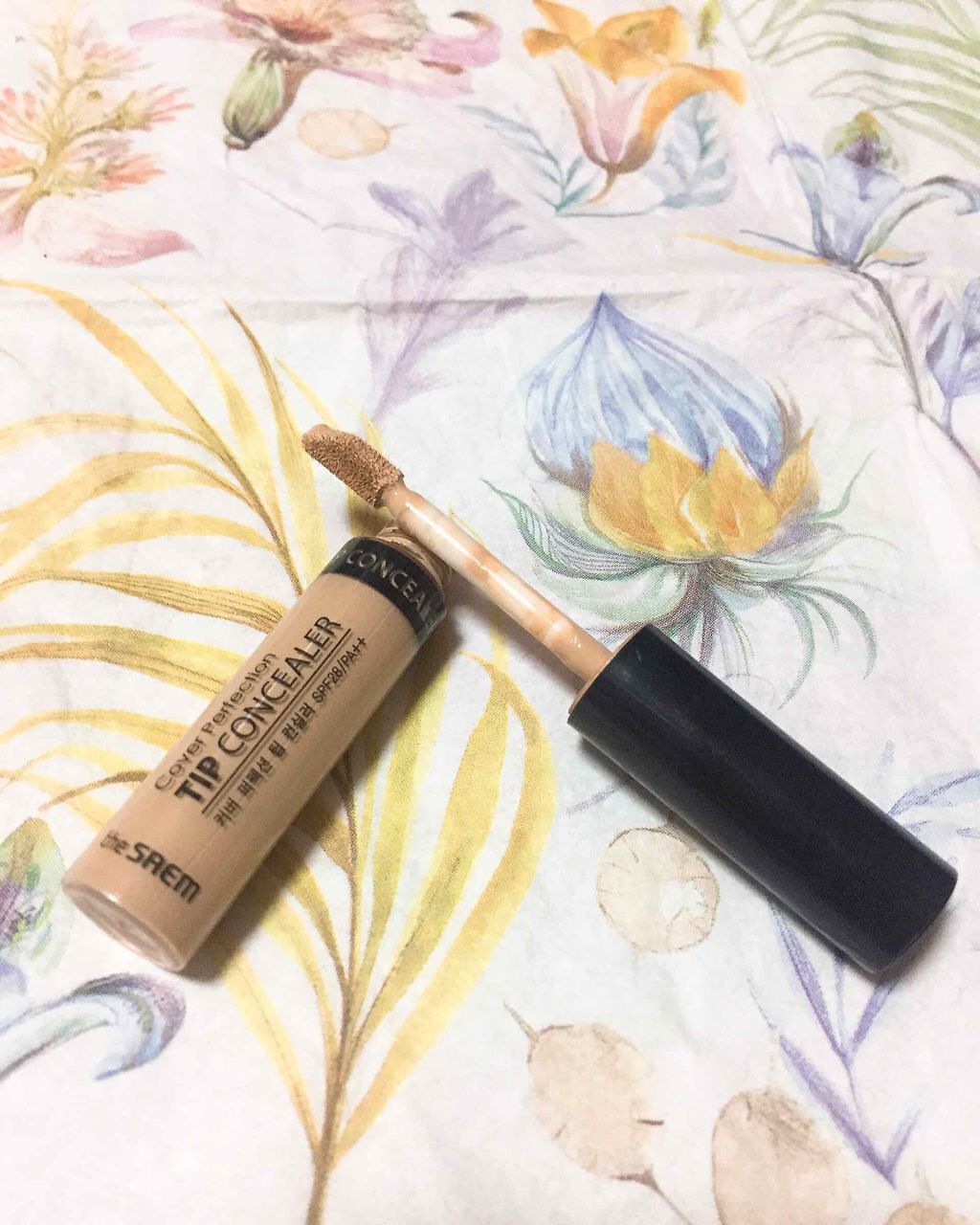 カバーパーフェクション チップコンシーラー/the SAEM/リキッドコンシーラーを使ったクチコミ(2枚目)