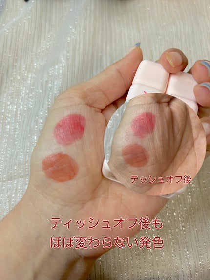 チューインガムベルベットティント/KIRSH(キルシー)/リップティントを使ったクチコミ(3枚目)