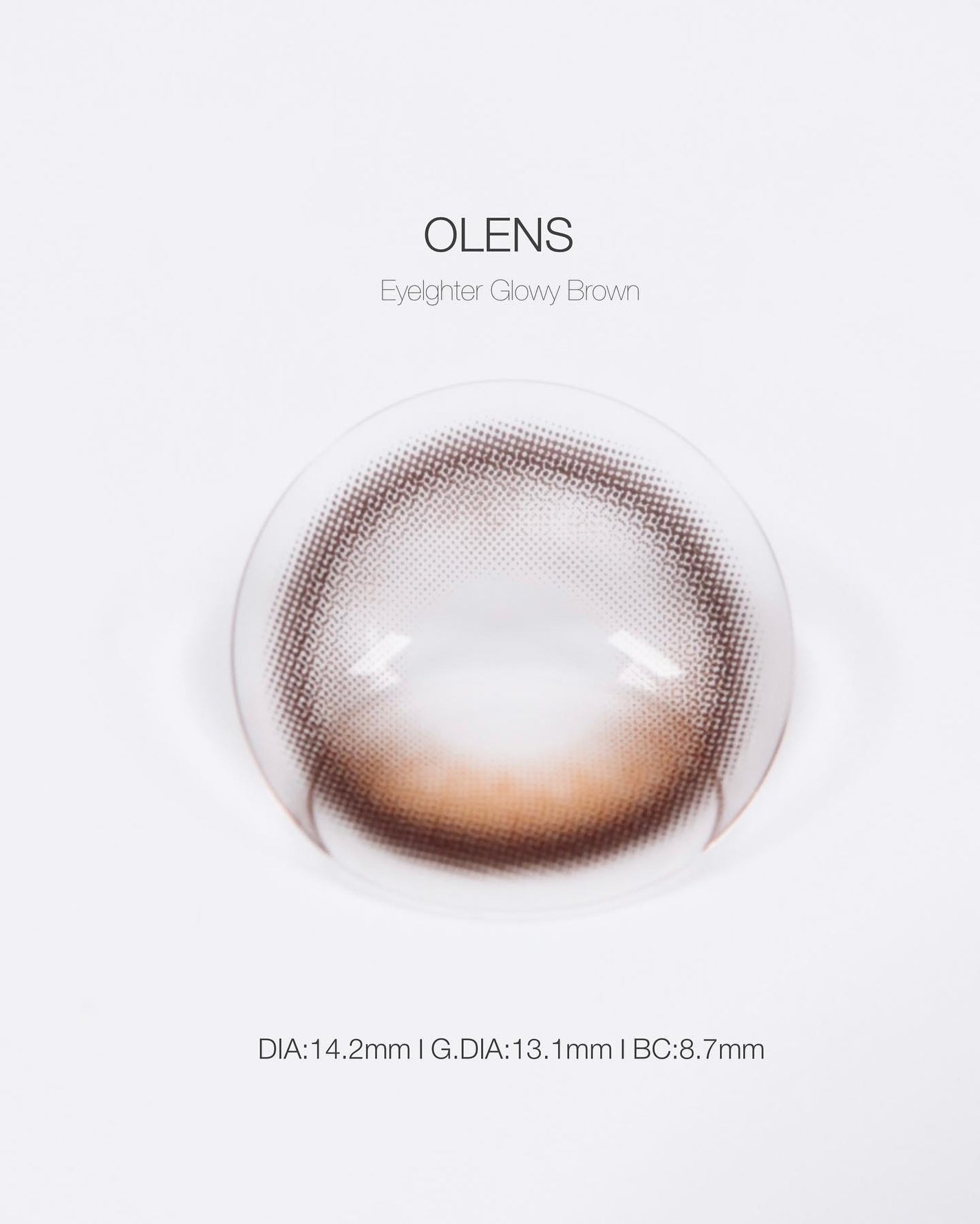 Glowy 1day/OLENS/ワンデー(1DAY)カラコンを使ったクチコミ(2枚目)