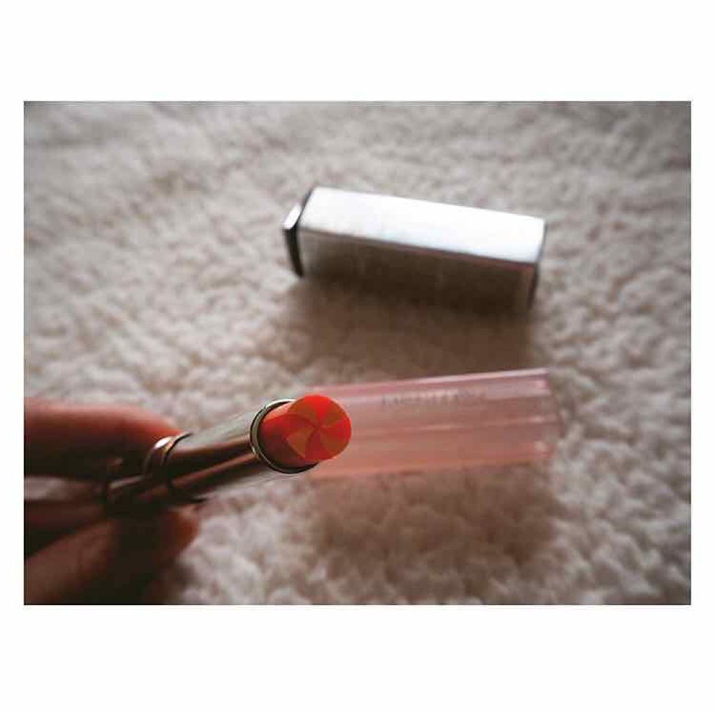 ディオール アディクト リップ グロウ マックス 204 コーラル/Dior/口紅を使ったクチコミ（2枚目）