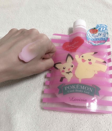 ポケモンクールボディジェル/ラヴィジア/ボディローションを使ったクチコミ(2枚目)