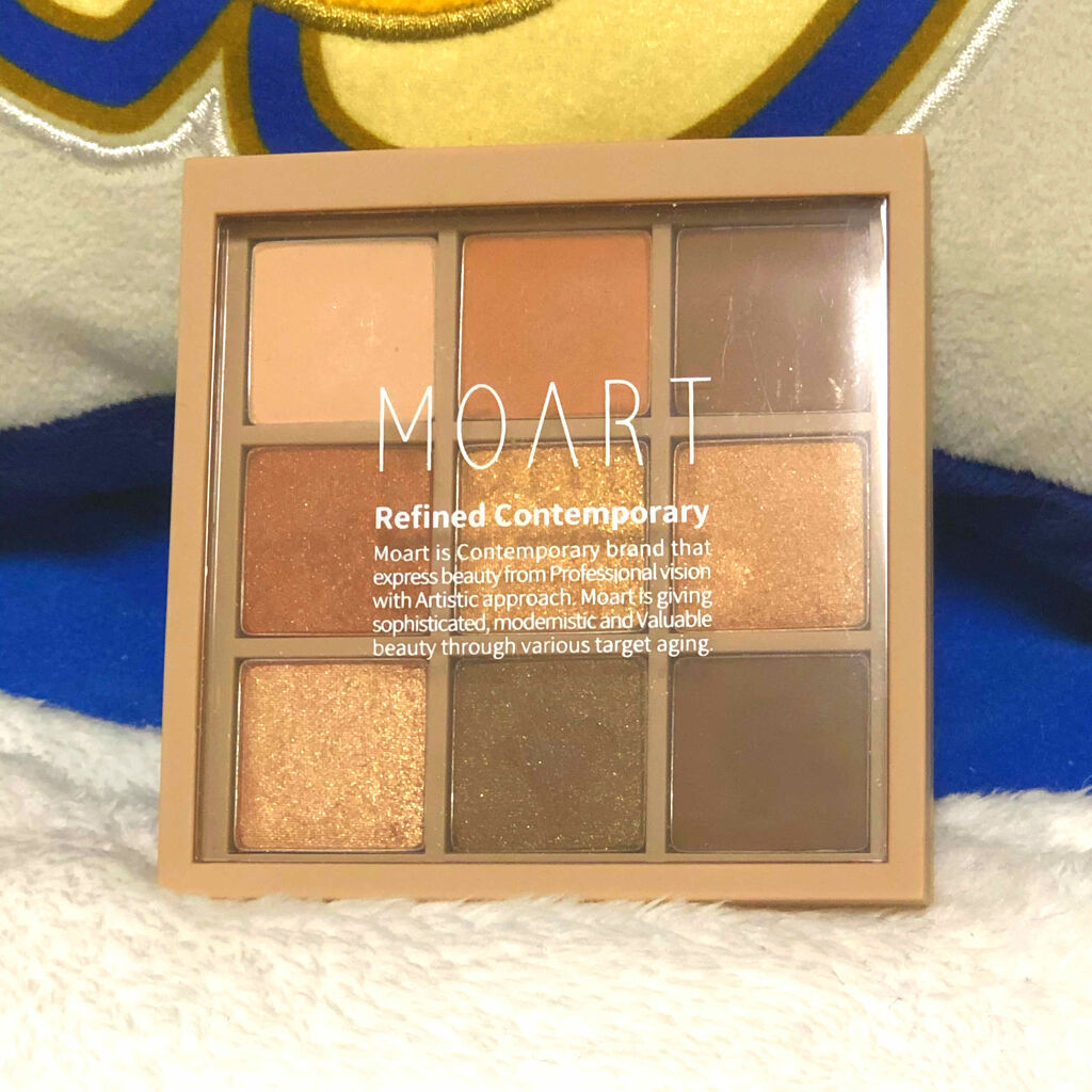 ドローイングアートシャドウパレット/MOART/アイシャドウパレットを使ったクチコミ（1枚目）