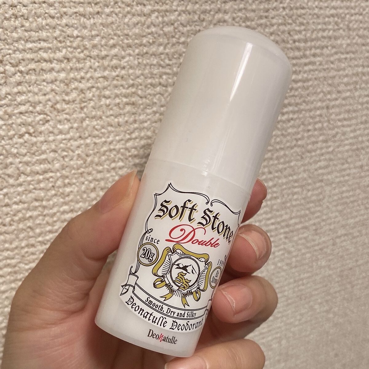 薬用ソフトストーンＷ/デオナチュレ/デオドラント・制汗剤を使ったクチコミ（1枚目）